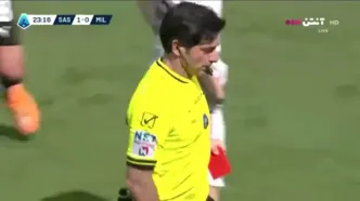 ویدو: خلاصه بازی ساسولو 2 - میلان 0