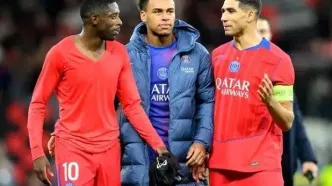 قرار گرفتن نام اشرف حکیمی در لیست PSG برای فینال لیگ قهرمانان مقابل آرسنال