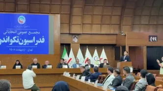 جدل لفظی کاندیدای ریاست فدراسیون تکواندو با اسبقیان (ویدئو)