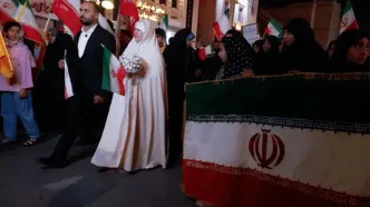 جشن ازدواج ۱۰۰۰ زوج جان‌فدا در پایتخت
