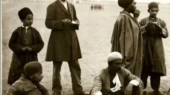 سفر در زمان؛ گاری بستنی‌فروشی در تهران عصر قاجار