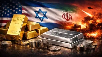 سقوط قیمت طلا و نقره پس از توقف حمله آمریکا به ایران | نفت کاهش یافت، فشار تورمی بر طلا کمتر شد |  پلاتین و پالادیوم در مسیر کاهش