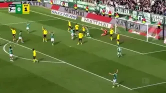 خلاصه بازی دورتموند و وردربرمن+ ویدئو