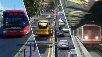 اتوبوس‌های BRT پولی شد، مترو رایگان ماند