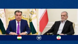 گفتگوی تلفنی پزشکیان با همتای تاجیک