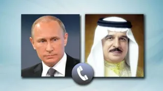 تاکید پوتین و پادشاه بحرین بر راه‌حل دیپلماتیک بر سر موضوع ایران