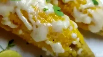 طرز تهیه بلال پنیری بدون نیاز به منقل