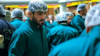 حضور اعضای تیم ملی کشتی آزاد در حرم مطهر رضوی