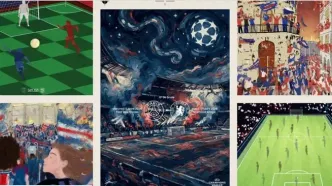 تلفیق هنر و فوتبال؛ ماجرای همکاری PSG با هنرمندان پاریس