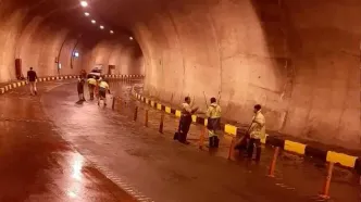 یک تونل گلوگاه بندرعباس بازگشایی شد