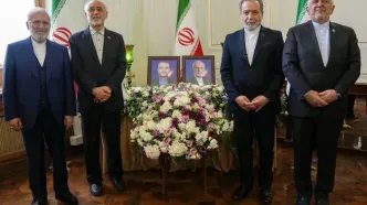 پیام اینستاگرامی وزیر امور خارجه در خصوص مراسم گرامیداشت شهیدان خرابی و امیرعبداللهیان