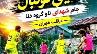 مینی‌فوتبال، یادبود شهدا و شادی در قلب طهران
