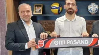 احمد عباسی با گیتی پسند قراردادش را تمدید کرد