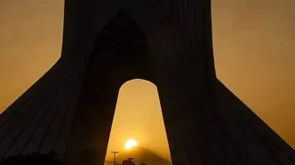 تصاویر رویایی طلوع خورشید بر فراز دماوند در دل آزادی