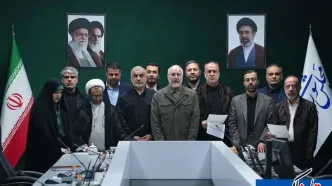 هیات رئیسه جدید مجلس به صورت مجازی سوگند خوردند