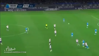ویدیو| خلاصه بازی ناپولی ۲ - بولونیا ۳/ جنگ و هیجان تا لحظه آخر!