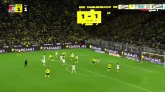 خلاصه بازی دورتموند و آینتراخت فرانکفورت+ ویدئو