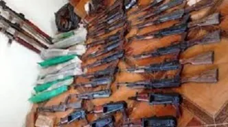 انهدام باند قاچاق سلاح و مهمات جنگی در مرز جکیگور