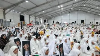 مراسم برائت از مشرکین در صحرای عرفات