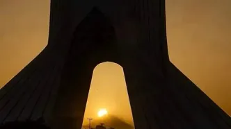 تصاویر رویایی طلوع خورشید بر فراز دماوند در دل آزادی