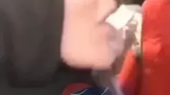 سلامی نظامی شراره رخام با حضور در تجمع شبانه