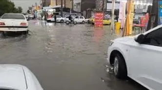 سیل بهاری در خراسان رضوی ماشین‌ها را بُرد!