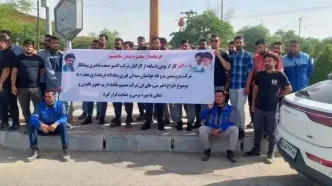 ادامه تجمع کارگران اخراجی پتروناد در بندر امام؛ بیست روز اعتراض کردیم اما پاسخی نگرفتیم