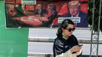 جهان به روایت تصویر؛ از بنر طنزآمیز ترامپ در تهران تا یک موش در آغوش گربه