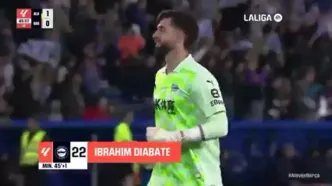 ویدیو: خلاصه بازی آلاوس 1 - بارسلونا 0