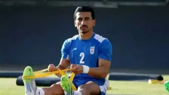 تصاویری از اعضای تیم ملی ایران مقابل سفارت آمریکا