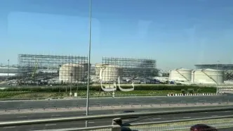 تصاویر جدید از زره‌پوش کردن مخازن نفت در دبی