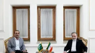 دیدار و گفتگوی عراقچی با عاصم منیر