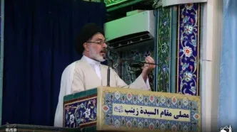 شهادت امام جماعت حرم حضرت زینب (س) در دمشق با کار گذاشتن یک بمب در خودروی او/ عکس