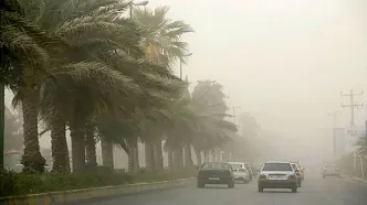 خیزش گرد و خاک در برخی مناطق کشور