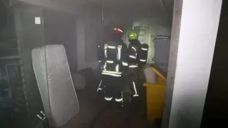 نجات ۳۰ شهروند محبوس از حادثه آتش‌سوزی در مشهد