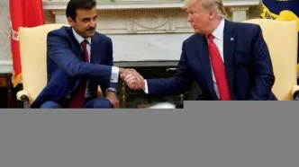 تماس تلفنی امیر قطر با ترامپ