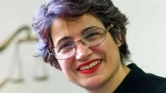 نسرین ستوده آزاد شد/ عکس