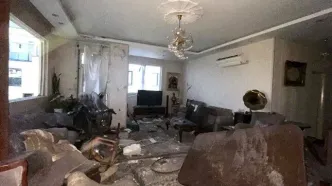 بازدید از منزل هنرمندان آسیب‌دیده از جنگ