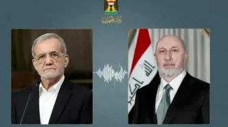 گفتگوی تلفنی پزشکیان با رئیس جمهور عراق درباره پایان تنش‌ها در منطقه