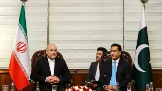تبریک رئیس مجلس پاکستان به قالیباف