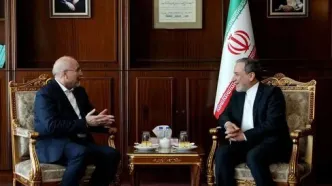 پیام تبریک عراقچی در پی انتخاب مجدد قالیباف به ریاست مجلس