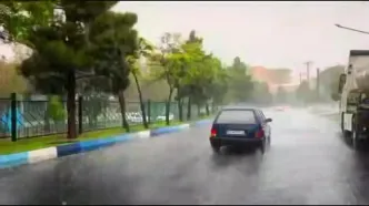 تگرگ آذربایجان شرقی را غافلگیر کرد