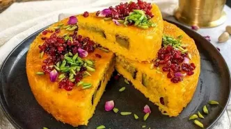 طرز تهیه ته‌چین، بدون تخم مرغ