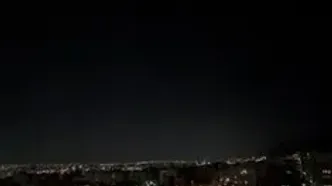 ویدئو؛ فعالیت پدافند در غرب تهران