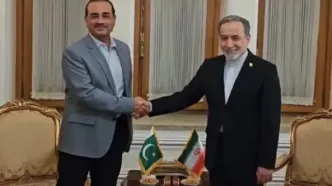 دیدار فیلد مارشال عاصم منیر سید عباس عراقچی
