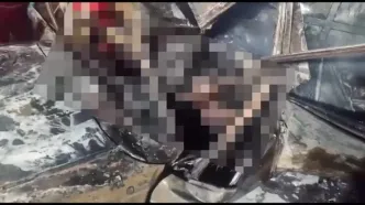 مرگ ۲ سرنشین پیکان در سانحه مرگبار آزادراه کاشان ـ قم