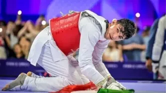 قهرمان المپیک تکواندو ایران را طلایی کرد/ آرین سلیمی قهرمان آسیا شد+فیلم