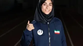 نایب قهرمانی بانوی ایرانی در دوومیدانی جوانان آسیا