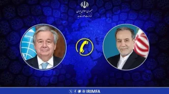 گفت‌وگوی تلفنی وزیر خارجه با دبیر کل سازمان ملل
