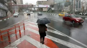 رگبار باران و وزش باد شدید در راه تهران است